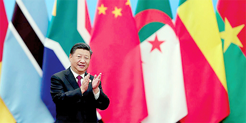 Chủ tịch Trung Quốc Tập Cận Bình phát biểu tại Hội nghị Hợp tác Trung Quốc - Châu Phi diễn ra tại Bắc Kinh. Nguồn: Internet