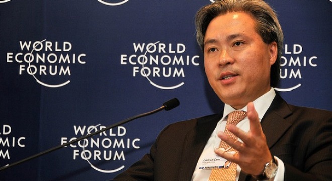 Hình ảnh ông Don Lam tại diễn đàn (Nguồn: World Economic Forum). Nguồn: internet