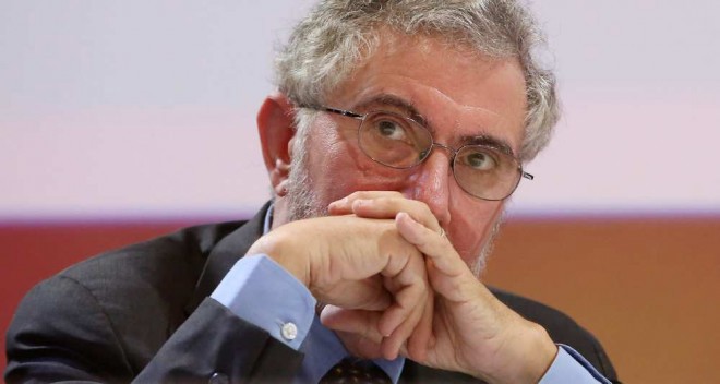 Paul Krugman kêu gọi Eurozone tiến hành các biện pháp kích thích kinh tế đột phá và toàn diện tương tự như Abenomics của Nhật Bản. Nguồn: internet