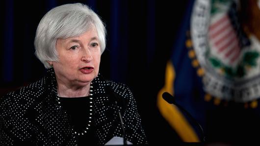 Chủ tịch Janet Yellen cho biết QE3 có thể kết thúc vào tháng 10 tới. Nguồn: internet