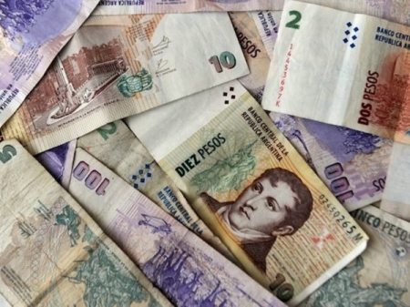Đồng peso của Argentina. Nguồn:internet