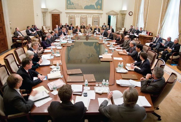 Quang cảnh một buổi họp của FOMC. Nguồn: internet