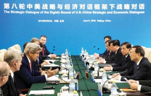 Mỹ và Trung Quốc chưa tìm được tiếng nói chung để giải quyết căng thẳng thương mại và chiến lược. Nguồn: internet