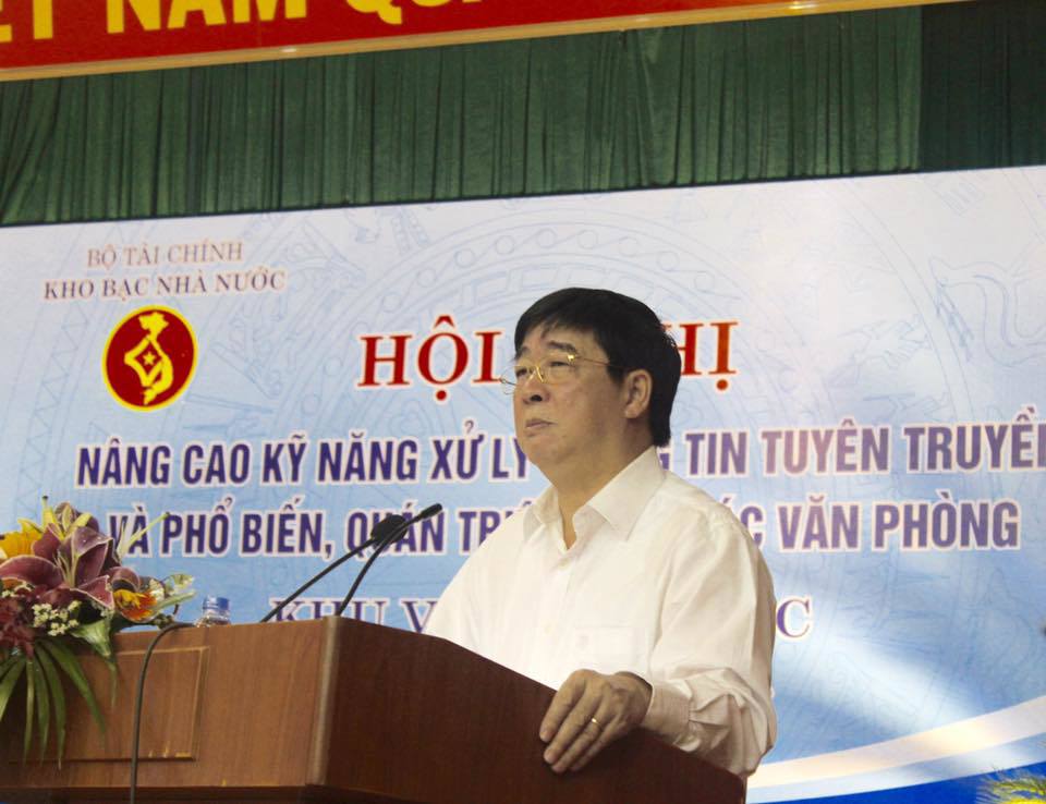 Tổng Giám đốc Nguyễn Hồng Hà phát biểu tại hội nghị. Ảnh: Hạnh Thảo