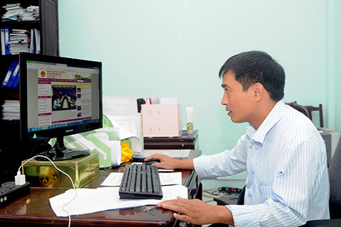 Thành phố Bắc Ninh là một trong những đơn vị thực hiện thí điểm ủy nhiệm thu thuế đối với cá nhân kinh doanh. Ảnh: Đức Minh