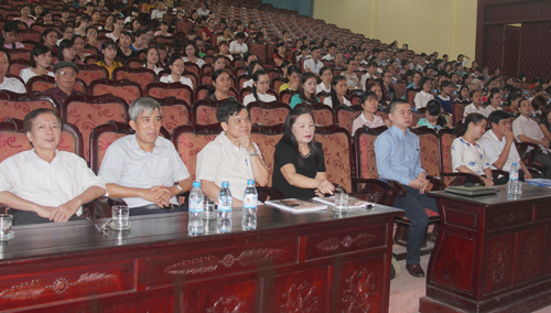 Các đại biểu tham dự tại buổi tập huấn