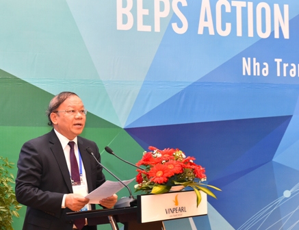 Tổng cục trưởng Bùi Văn Nam phát biểu tại hội nghị. Ảnh: BTC