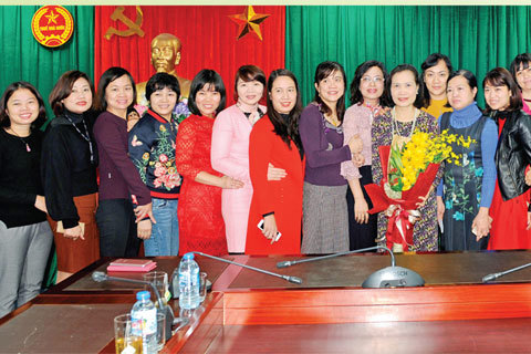 Một lần họp mặt hiếm hoi của các nữ thanh tra viên của Vụ Thanh tra Tổng cục Thuế