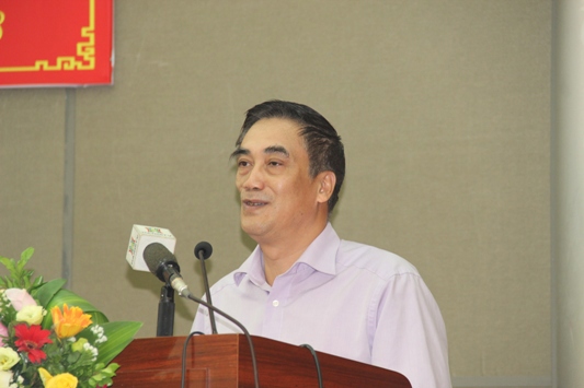 Thứ trưởng Bộ Tài chính Trần Xuân Hà phát biểu chỉ đạo tại hội nghị. Ảnh: NM.