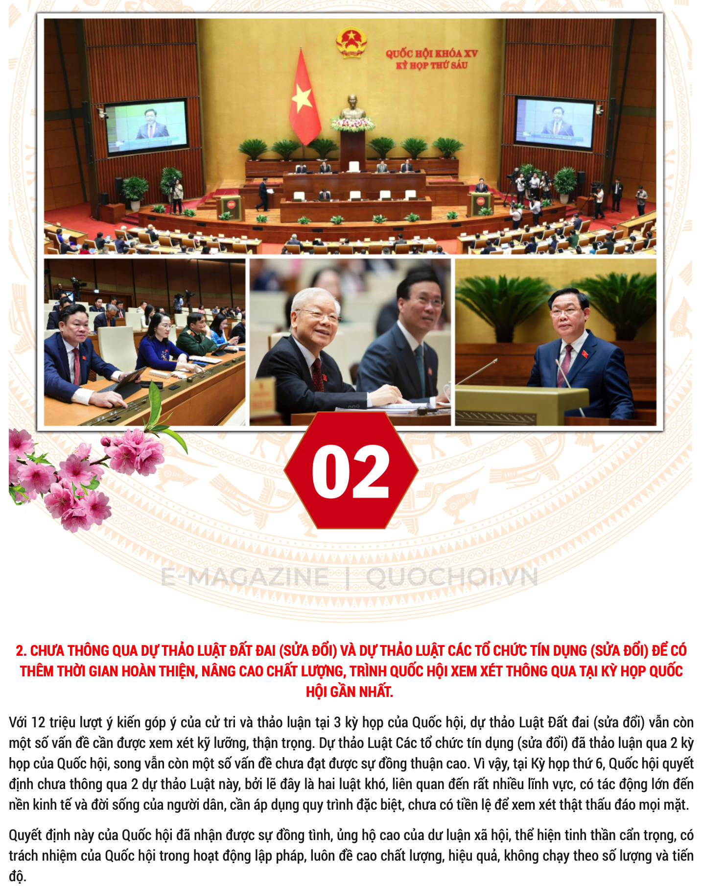 10 sự kiện tiêu biểu của Quốc hội Việt Nam năm 2023 - Ảnh 2