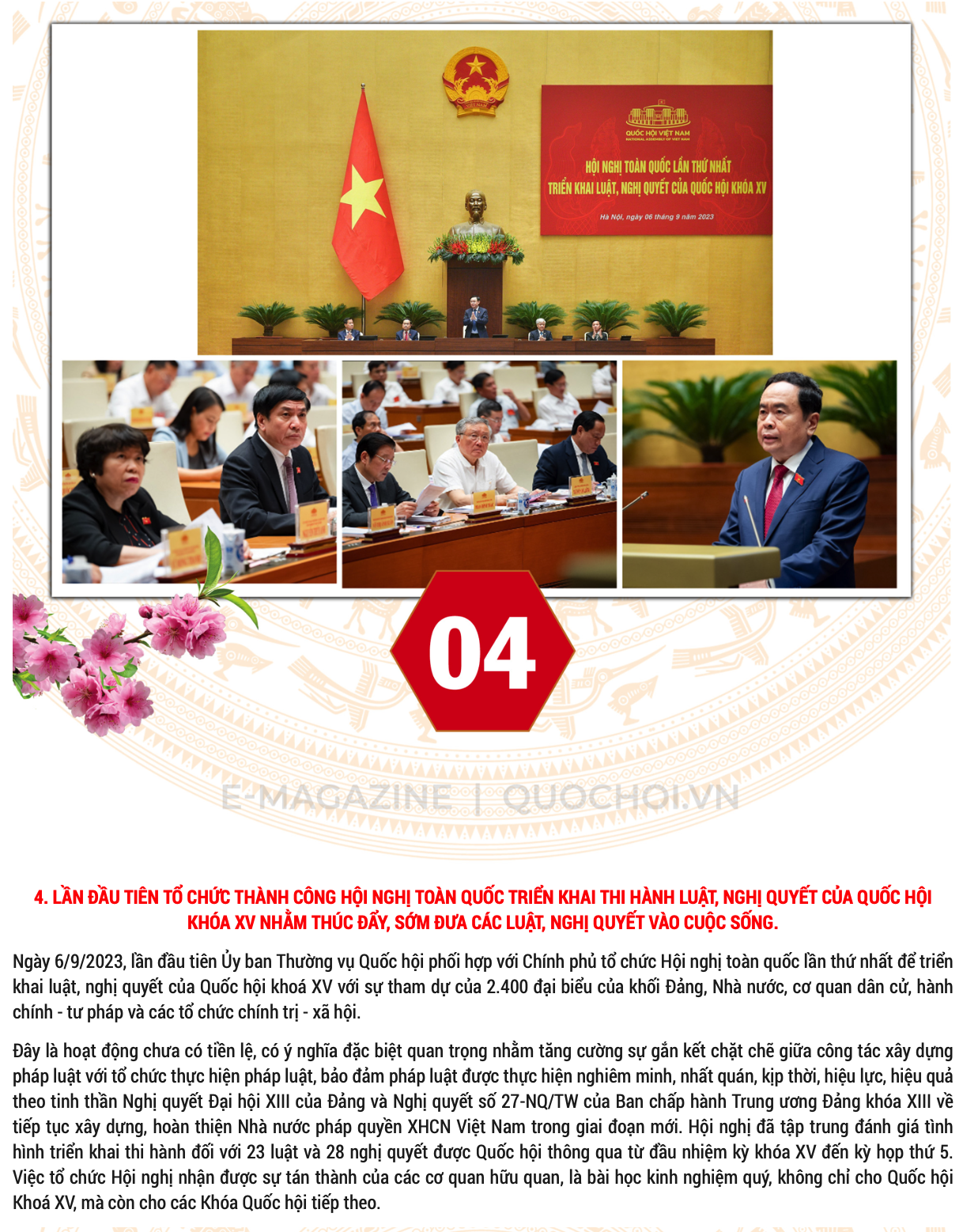 10 sự kiện tiêu biểu của Quốc hội Việt Nam năm 2023 - Ảnh 4
