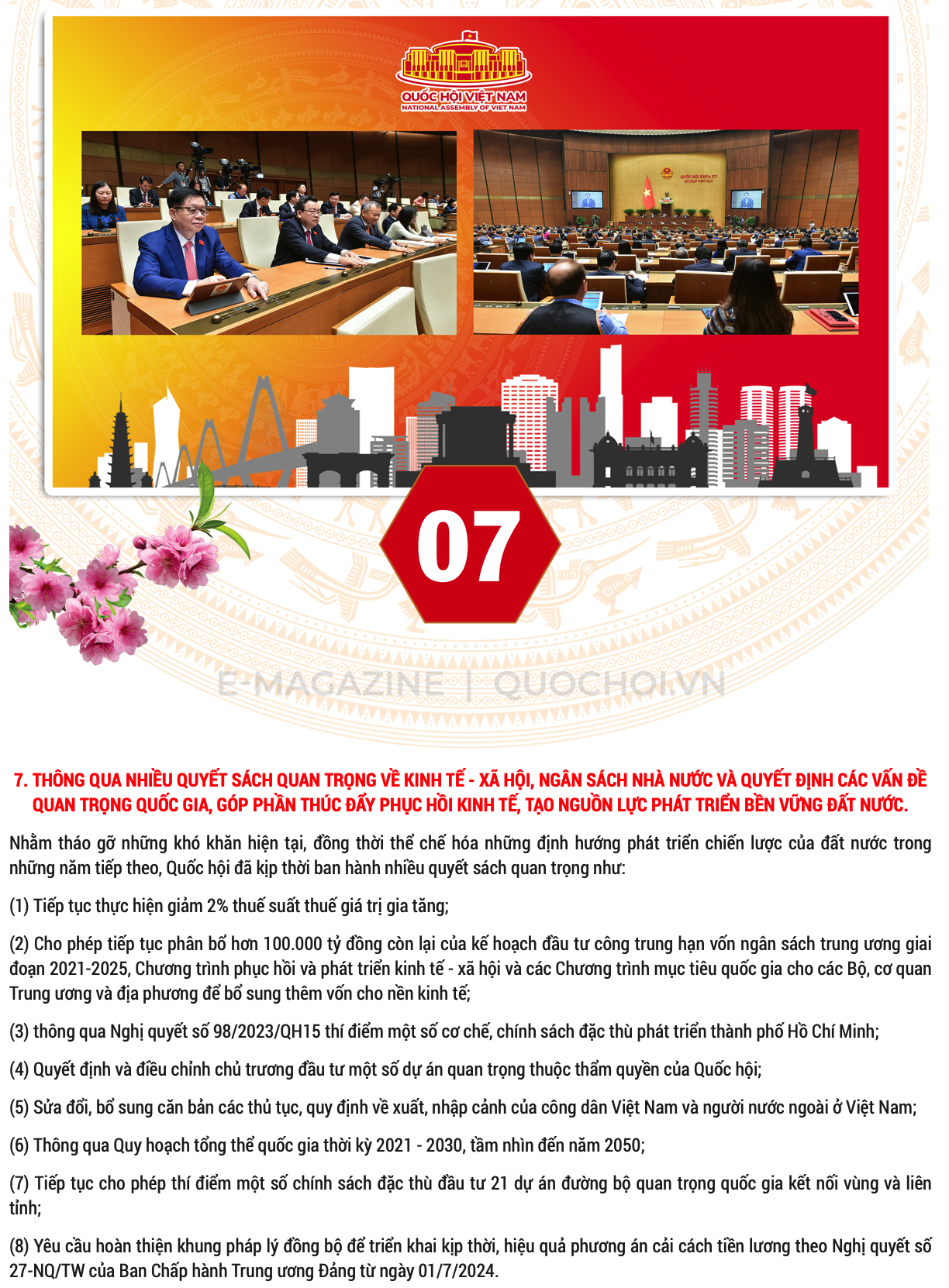 10 sự kiện tiêu biểu của Quốc hội Việt Nam năm 2023 - Ảnh 7