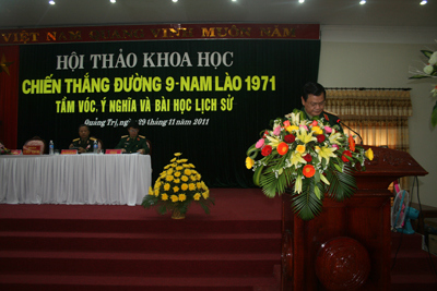 Hội thảo khoa học về Chiến thắng Đường 9- Nam Lào 