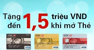 Nhiều ưu đãi từ HSBC Việt Nam