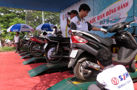SYM Việt Nam: Thương hiệu xe máy thành công