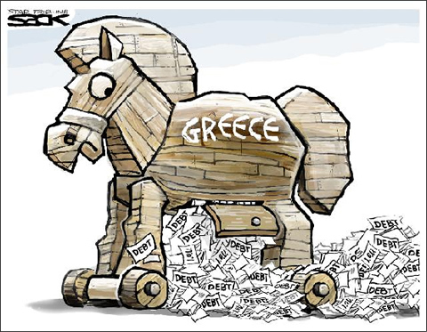 S&P: Hy Lạp “vỡ nợ từng phần”