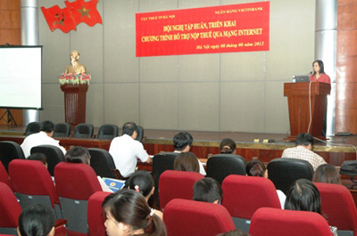 Cục Thuế thành phố Hà Nội: Hướng dẫn doanh nghiệp nộp thuế qua mạng Internet