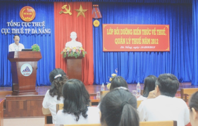 Cục Thuế TP Đà Nẵng tổ chức lớp bồi dưỡng nghiệp vụ cho công chức