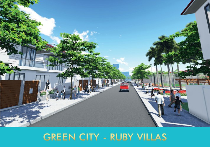 Mở bán phân khu biệt thự Ruby Villa - Dự án Green City