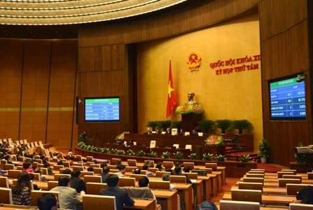 Quốc hội thông qua 3 Luật do Bộ Tài chính chủ trì soạn thảo với số phiếu tán thành cao