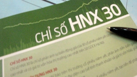 Thay 5 mã chứng khoán mới trong Bộ Chỉ số HNX30