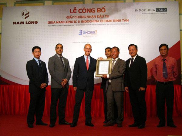 NLG bắt tay Indochina Land phát triển Ehome 3