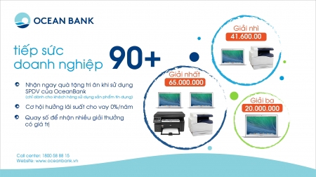 OceanBank triển khai “Tiếp sức DN 90+”