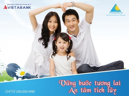 Gửi tiết kiệm chỉ với 200.000 đồng, hưởng bảo hiểm Prévoir