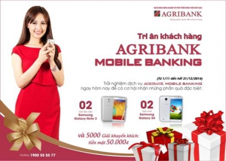 Trải nghiệm Agribank Mobile Banking, nhận ngàn giải thưởng