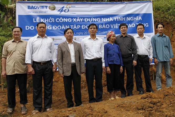  Tập đoàn Bảo Việt hỗ trợ xây dựng nhà tình nghĩa tại Lào Cai