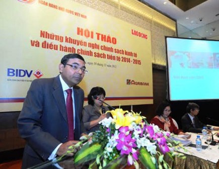 Tín dụng năm 2014 - 2015: Chỉ nên tăng 10%?