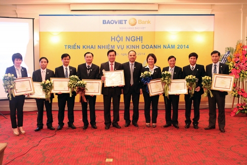 BAOVIET Bank tổ chức Hội nghị Triển khai nhiệm vụ năm 2014
