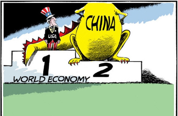  Trung Quốc sẽ vượt Mỹ về kinh tế sau 10 năm nữa