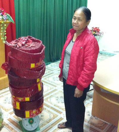 Hải quan Hà Giang bắt giữ 32kg pháo nổ