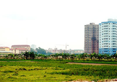 Hà Nội dự kiến tăng giá đất ở một số khu vực