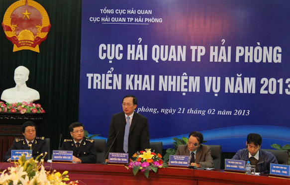 Hải quan Hải Phòng quyết tâm thực hiện thắng lợi nhiệm vụ năm 2013