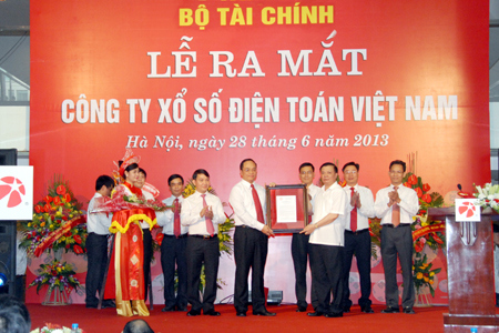 Lễ ra mắt Công ty Xổ số Điện toán Việt Nam - Vietlott