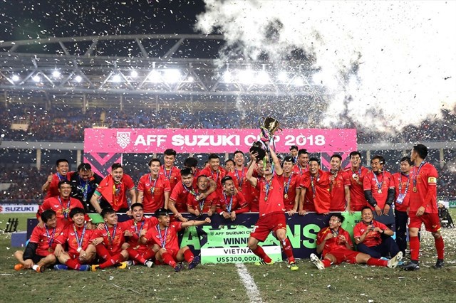 [Infographic] Hành trình chinh phục cúp vàng AFF Cup của đội tuyển Việt Nam