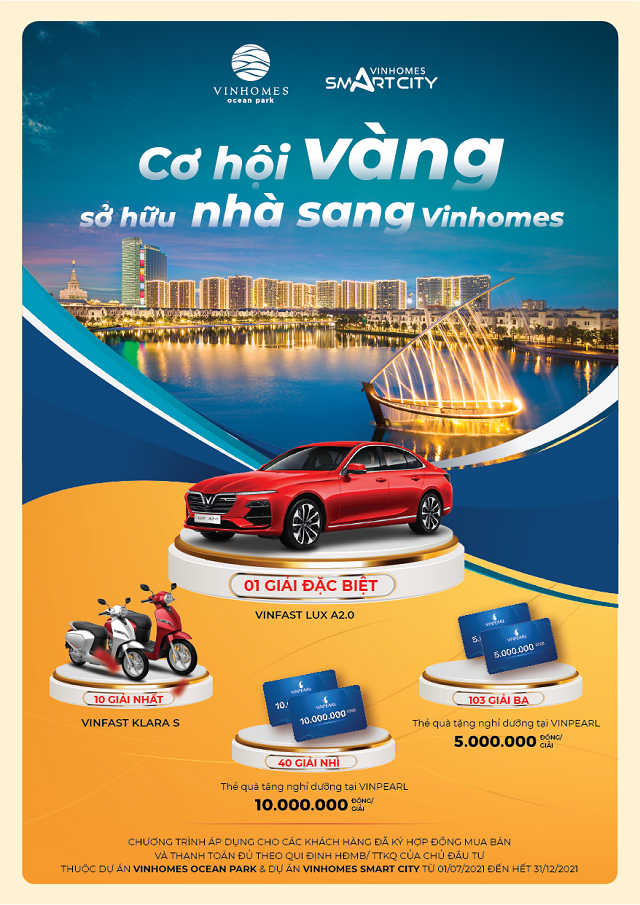 Vinhomes tung ưu đãi đặc biệt cho khách hàng phía Bắc. Ảnh: VIC