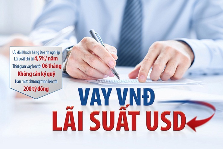 Viet Capital Bank cho doanh nghiệp vay VNĐ lãi suất USD