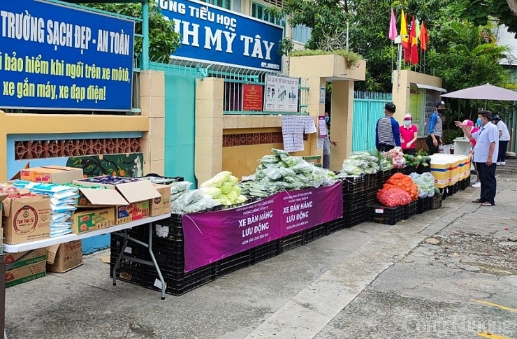 Điểm bán hàng lưu động của Aeon Việt Nam tại TP. Hồ Chí Minh