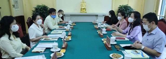 Quang cảnh buổi làm việc. Ảnh: vpctn.gov.vn