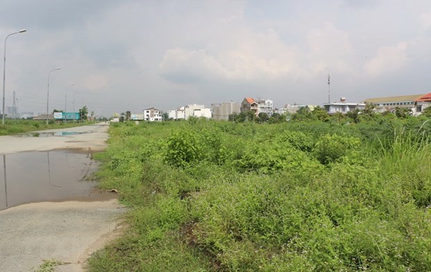 Đất bỏ hoang tại một dự án đất nền ở quận 9. (Ảnh minh hoa: Trần Xuân Tình/TTXVN)