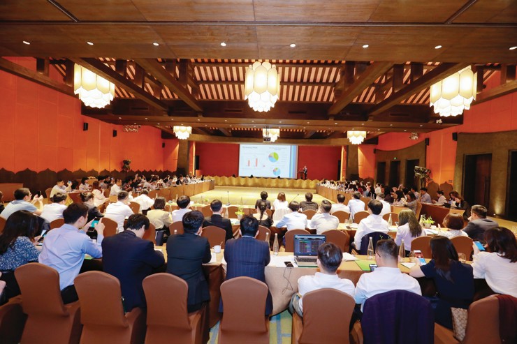Hội nghị triển khai hoạt động thị trường trái phiếu năm 2022 (ngày 15/4/2022).