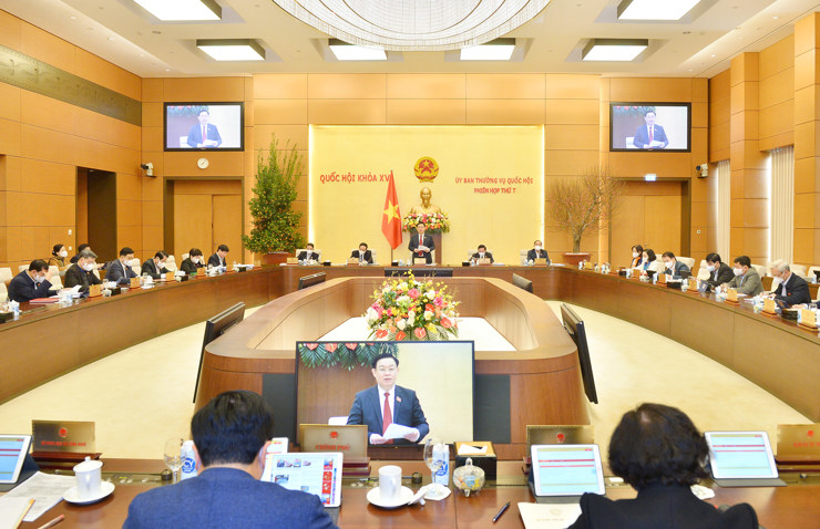 Khai mạc Phiên họp thường kỳ thứ 7 của Ủy ban Thường vụ Quốc hội.
