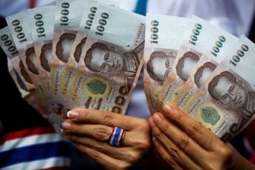 Đồng baht của Thái Lan. Ảnh: Reuters.