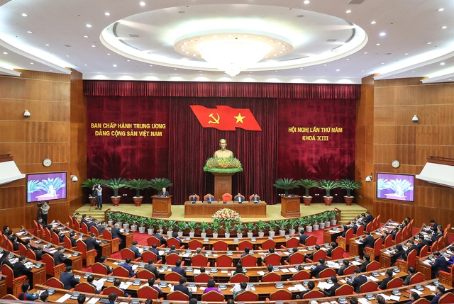 Sáng ngày 4/5, Hội nghị Trung ương 5 khóa XIII khai mạc tại Hà Nội.
