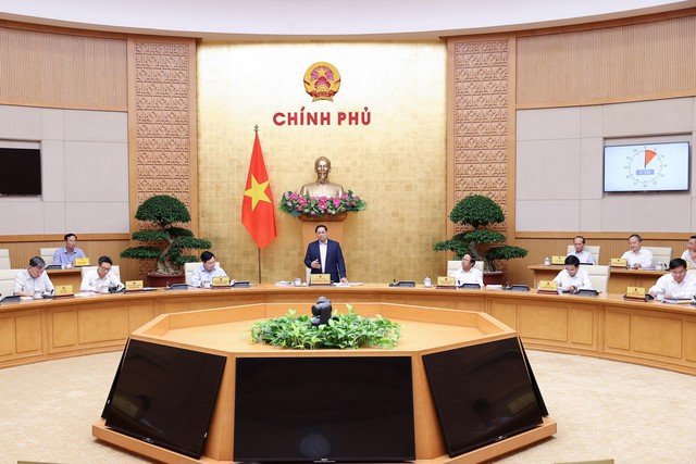 Thủ tướng Chính phủ Phạm Minh Chính  chủ trì chủ trì phiên họp Chính phủ thường kỳ tháng 5/2022