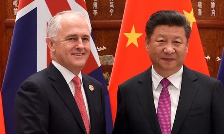 Trung Quốc hiện là đối tác thương mại lớn nhất của Australia. Nguồn: Internet