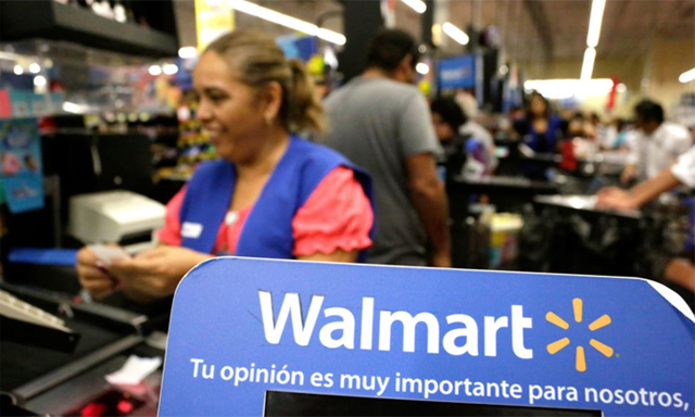 Đại gia bán lẻ Walmart tăng lương khởi điểm lên 11 USD cho người lao động. Nguồn: Internet